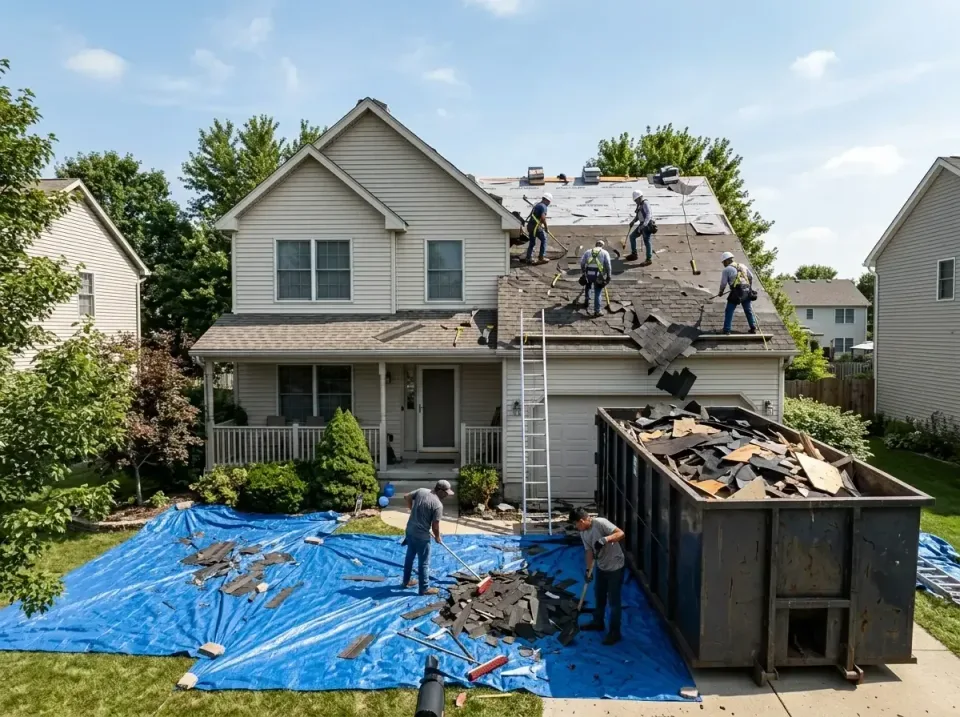 roof-replacement-debris-remova-004 — frequently asked questions, Cheapest Dumpster Rentals in Teague, TX